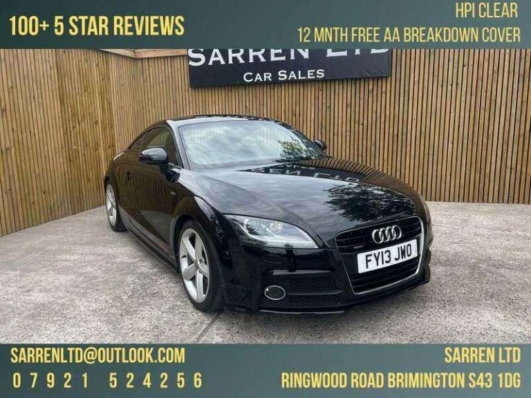 2013 Audi TT 2.0 TDI S line quattro Euro 5 3dr COUPE Diesel Manual
