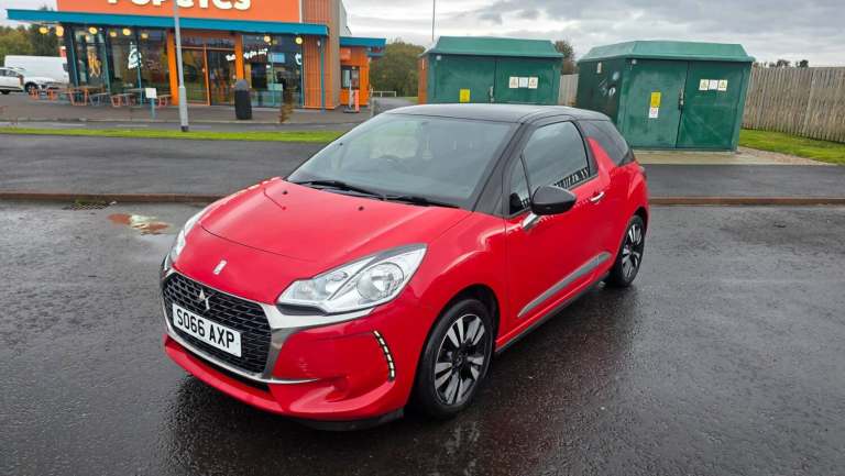 2017 DS Automobiles DS 3 1.2 PureTech 82 Chic 3dr HATCHBACK Petrol Manual