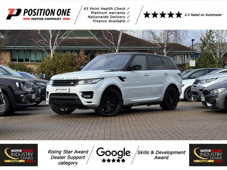 2016 Land Rover Range Rover Sport 5.0 V8 Autobiography Dynamic SUV 5dr Petrol Auto 4WD Euro 6 (s/...