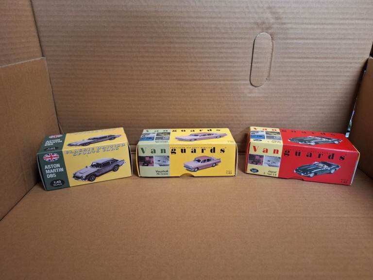 Vanguards Diecast Model Cars - Aston Martin DB5 & Ford Capri