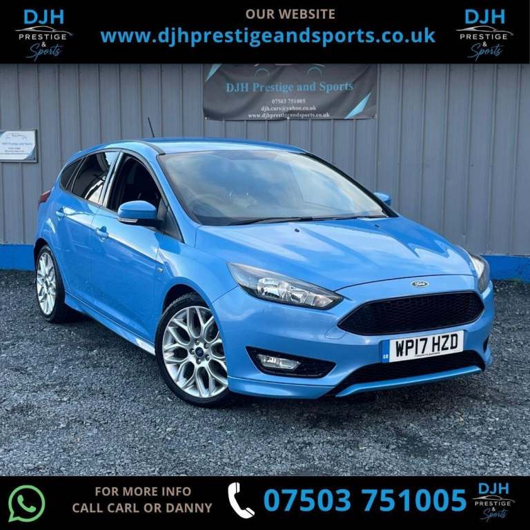 2017 Ford Focus 1.5 TDCi ST-Line Euro 6 (s/s) 5dr HATCHBACK Diesel Manual
