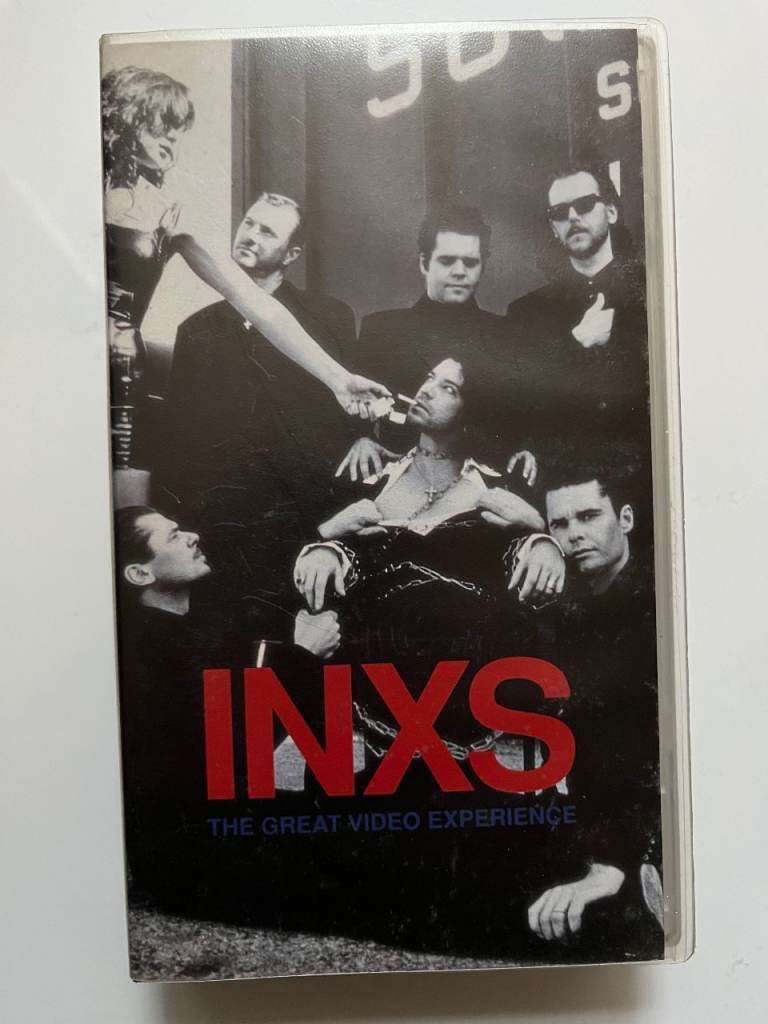 INXS - THE GREAT VIDEO EXPERIENCE (UK VHS TAPE, 1994)