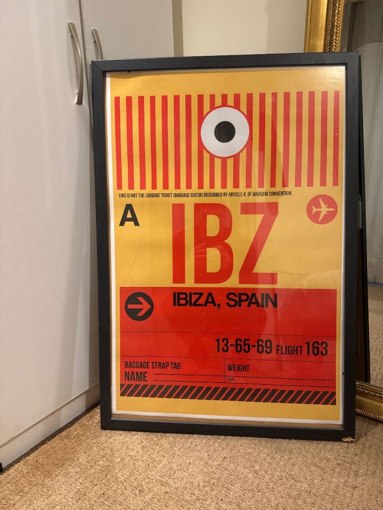 Ibiza Print & Frame