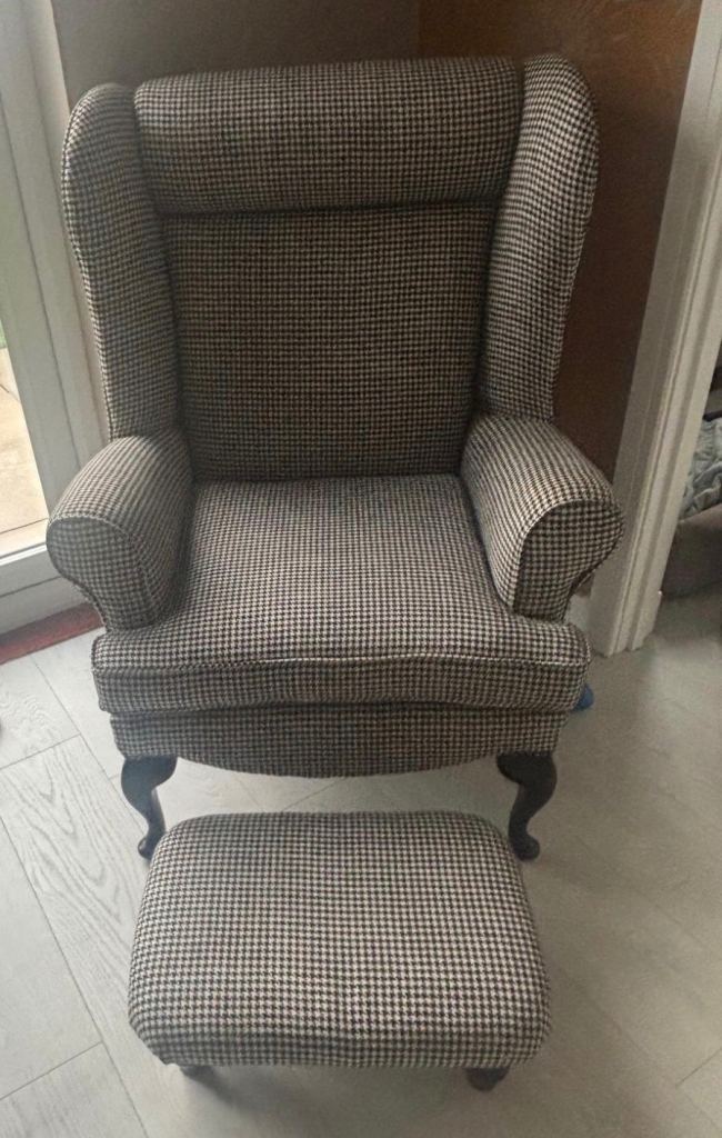 image for Accent chair & Stool