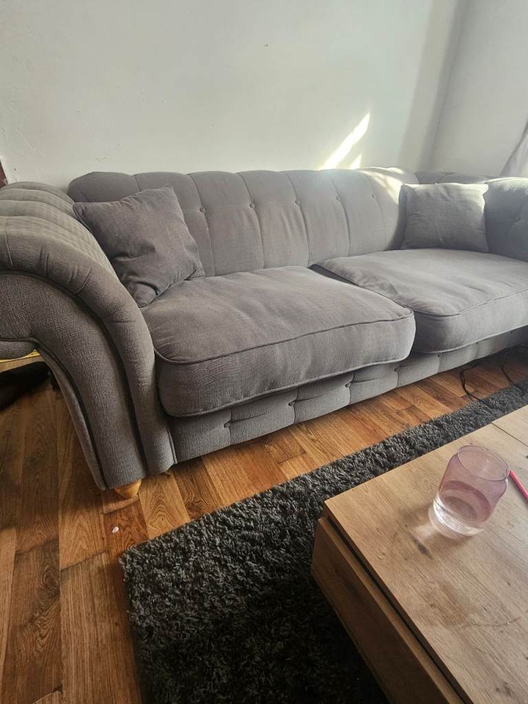 3 seaters fabric sofa 