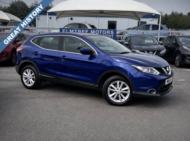 2016 Nissan Qashqai 1.2 DiG-T Acenta [Smart Vision Pack] 5dr HATCHBACK PETROL Manual