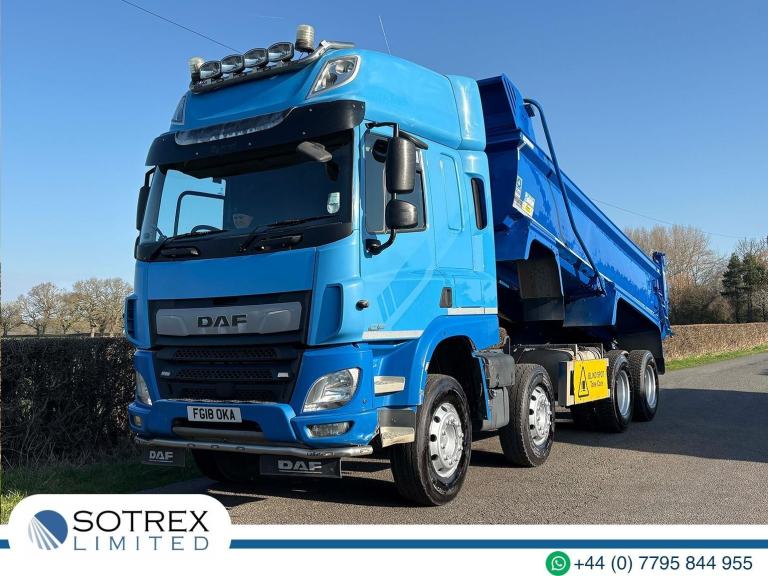 DAF TRUCKS CF450 8 X 4 Steel Body Tipper Sleep CAB 
