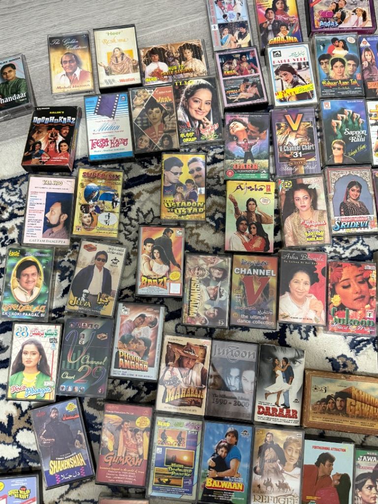 Bollywood and Pakistani cassettes 