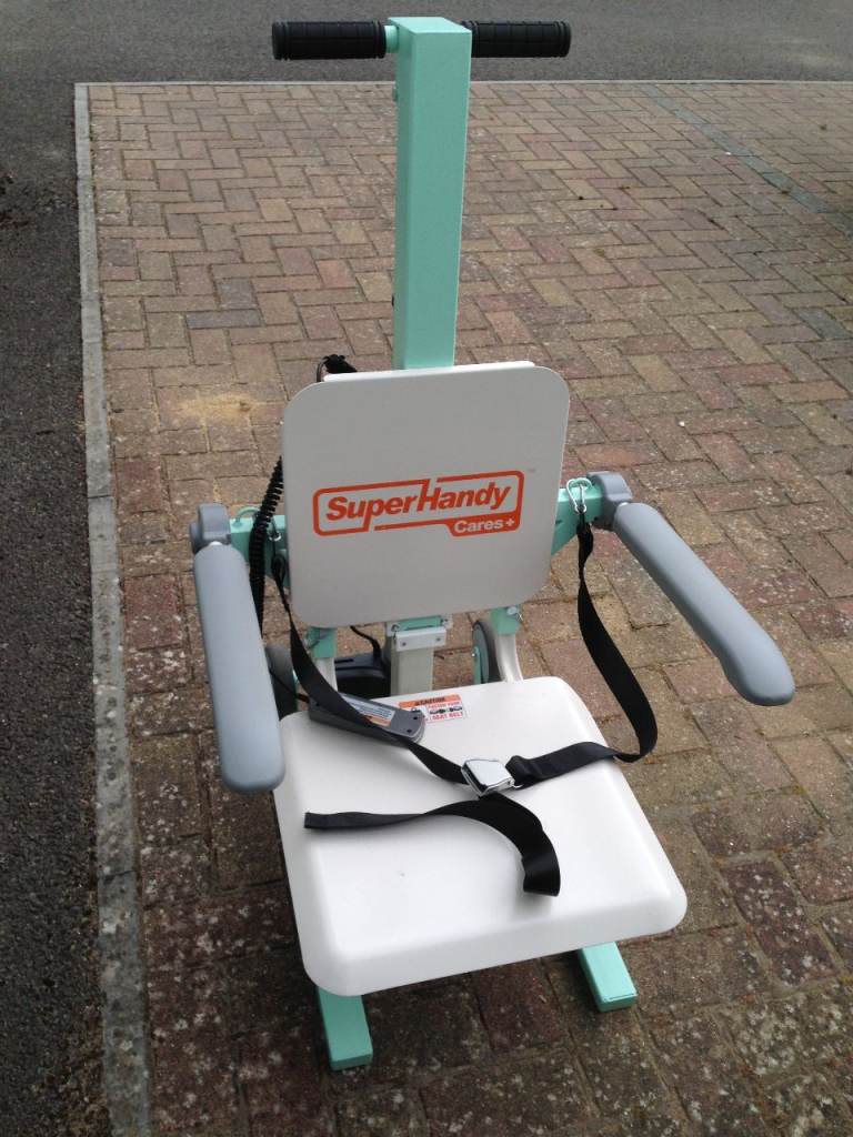 SuperHandy Care + Electric Floor to Chair Lift for Seniors & Disabilities 180KG Capacity