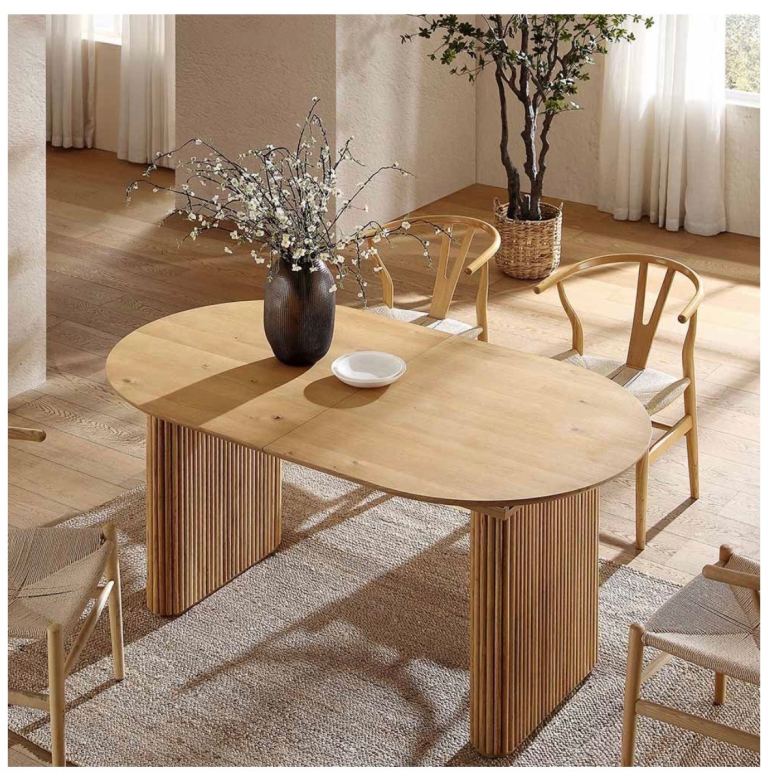 image for New in box - oak dining table 