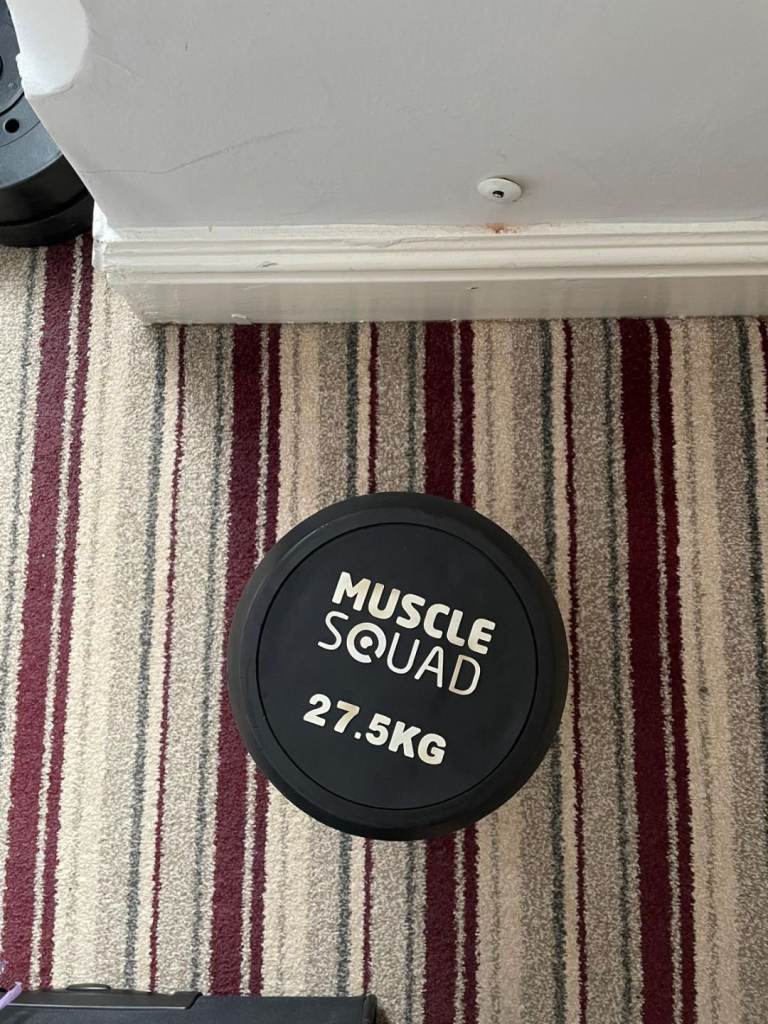 2 dumbell 27,5 kg