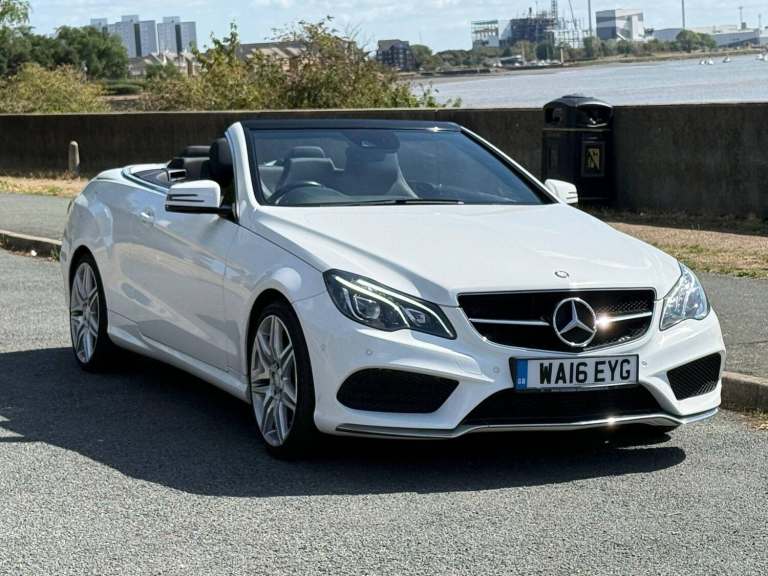 2016 Mercedes-Benz E Class 2.1 E220d AMG Line Edition Cabriolet G-Tronic+ Euro 6 (s/s) 2dr CONVER...