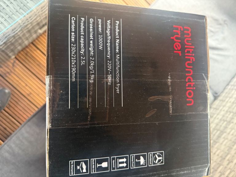 Multifunction Fryer – 2.5L, New in Box
