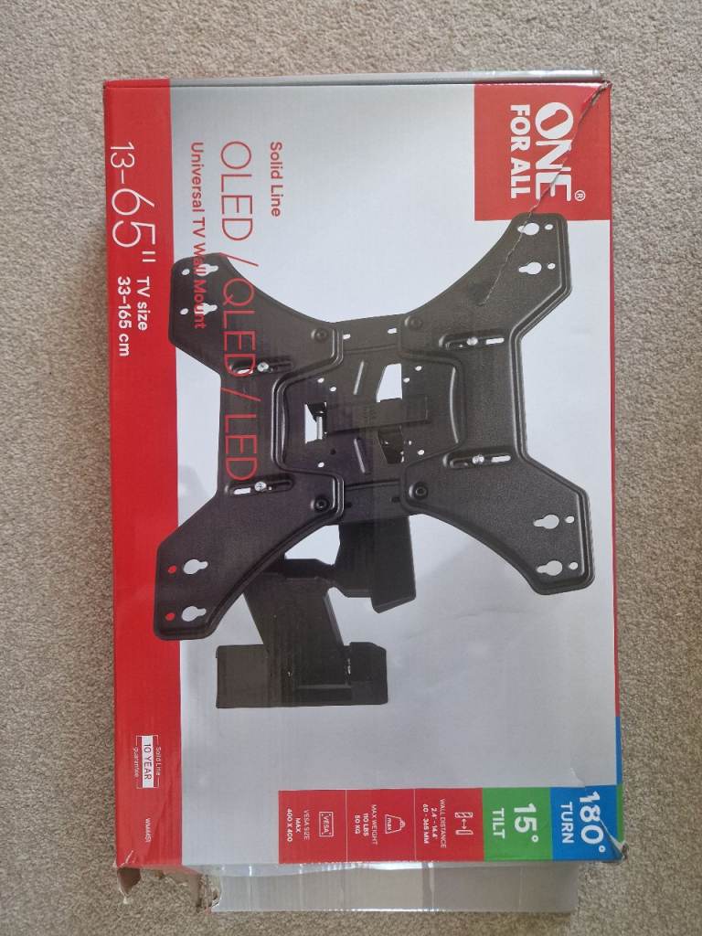 One For All - OLED/QLED/LED Universal TV Wall Mount - 13-65"