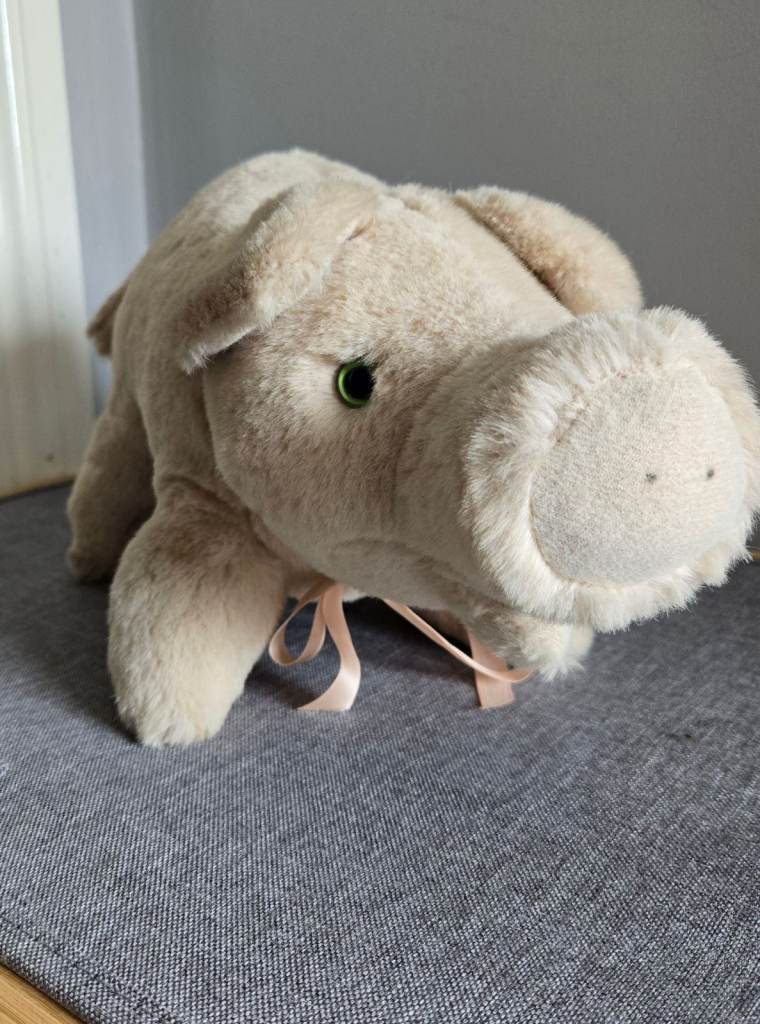 Vintage Merrythought Pig Plush