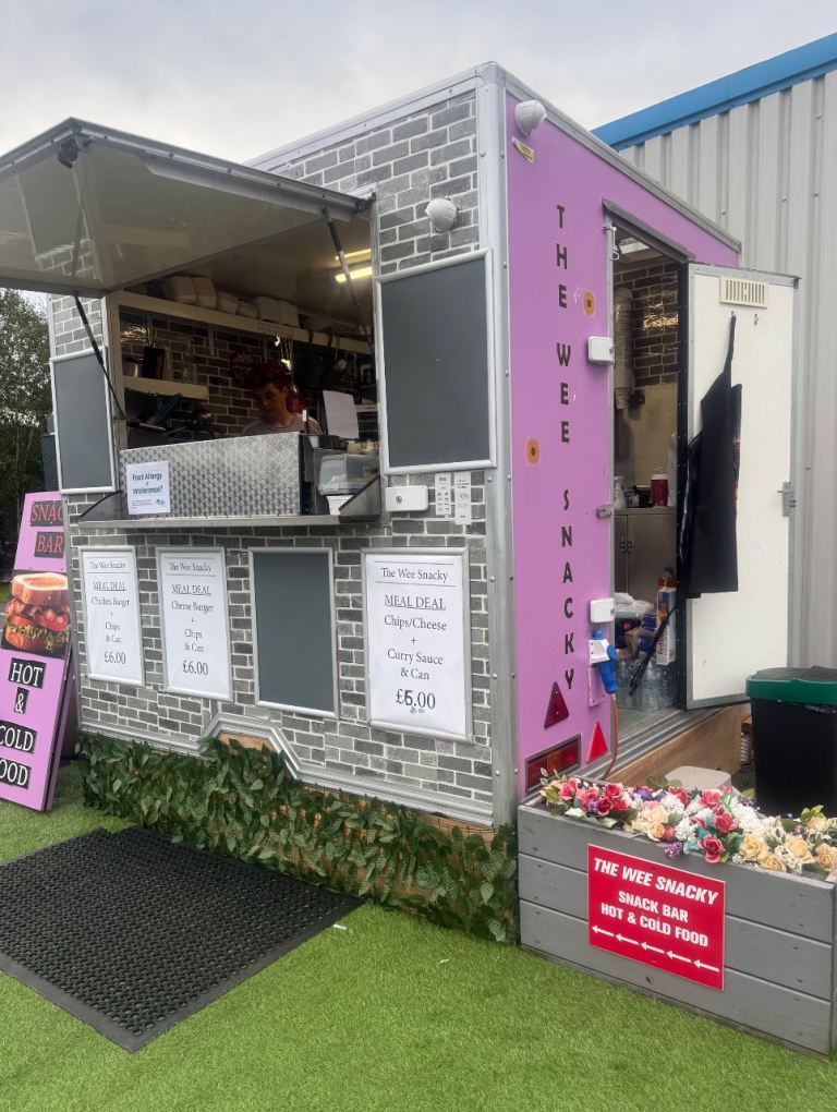 Snack van food trailer NO PITCH 