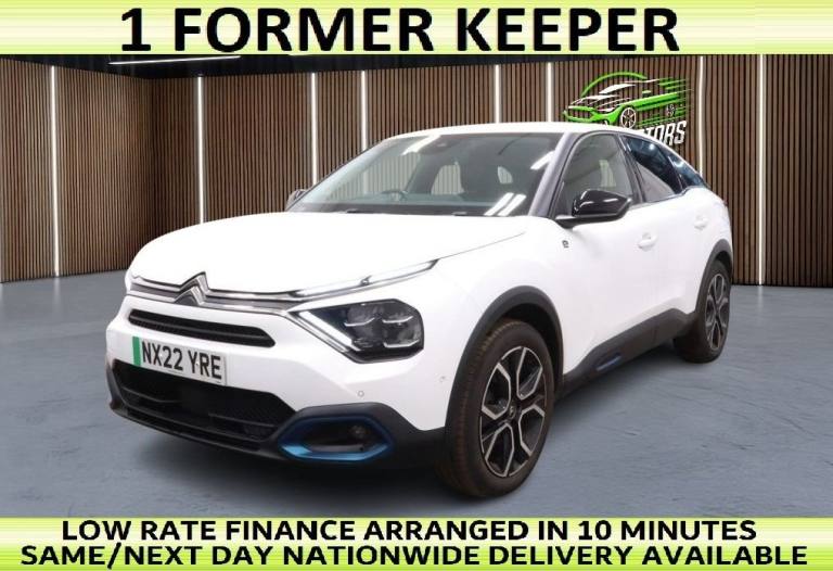 2022 22 CITROEN E-C4 50KWH SHINE PLUS HATCHBACK 5DR ELECTRIC AUTO (7.4KW CHARGER