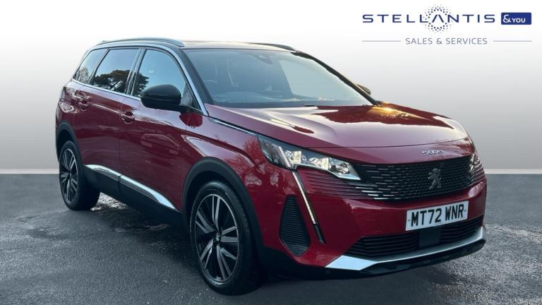 2022 Peugeot 5008 1.2 PureTech GT Premium SUV 5dr Petrol EAT Euro 6 (s/s) (130 ps) SUV Petrol Aut...