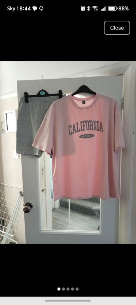 Calafornia t.Shirt and shorts set