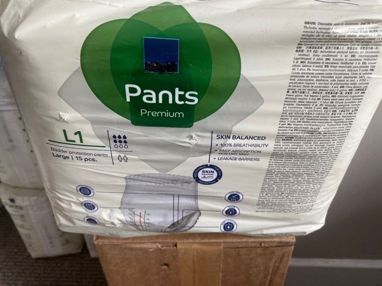 New Adult Pull-Up Pants / Incontinence Pads