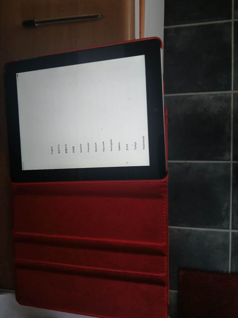 IPad with 10 inch screen