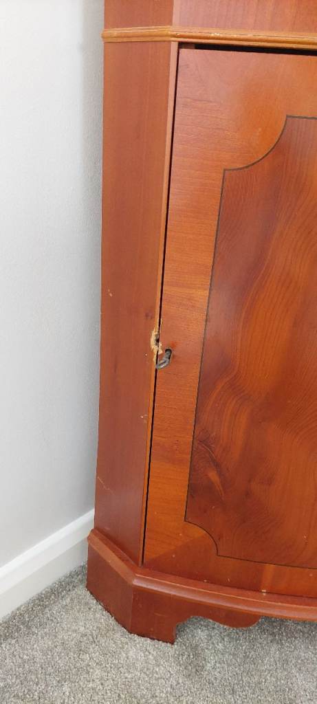 Corner Display Cabinet – reasonable condition