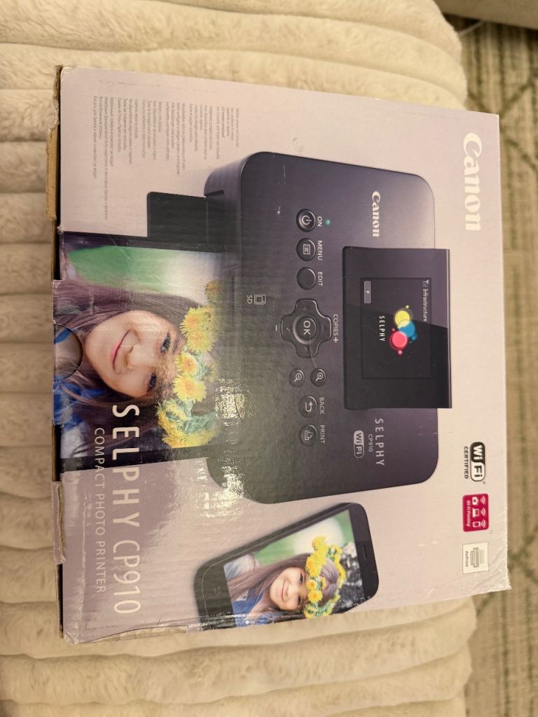 Canon selphy cp910 WiFi photo printer 