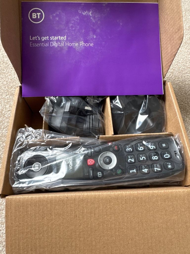 BT Essential Digital Home Phone