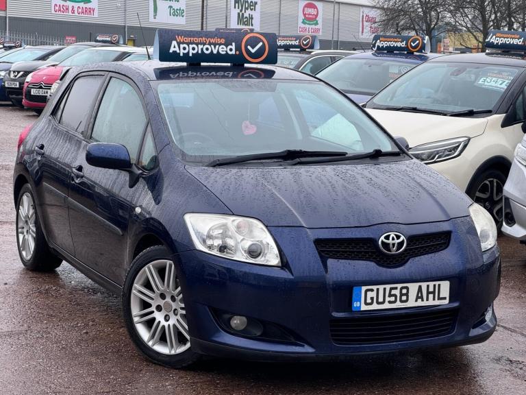 2008 Toyota Auris 1.6 VVTi SR 5dr MM HATCHBACK PETROL Automatic