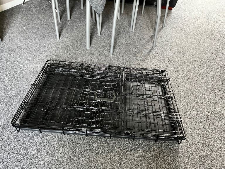 Folding Dog Cage - 30 Inch
