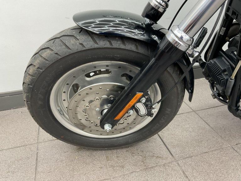 HARLEY-DAVIDSON DYNA FXDF FAT BOB BLACK 2008 08 REG 14,698 MILES, 1584CC