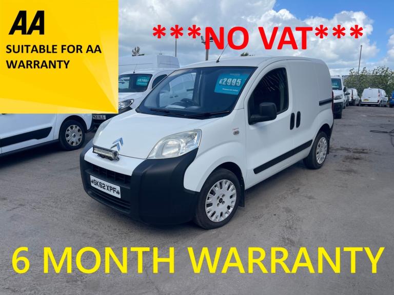 2012 Citroen Nemo 1.3 HDi LX [non Start/Stop] PANEL VAN Diesel Manual