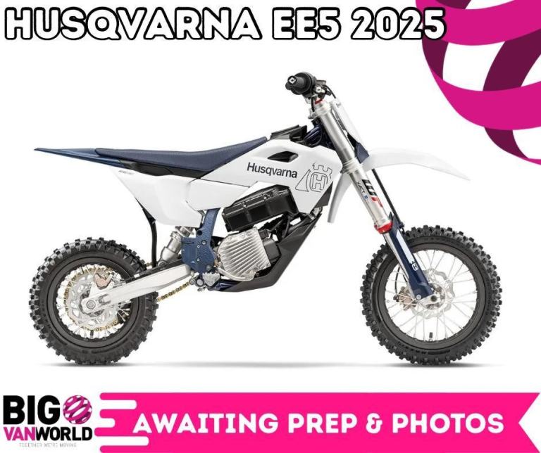 Husqvarna EE5 2025 - BrandNew Battery, Low Hour Kids Electric Bike