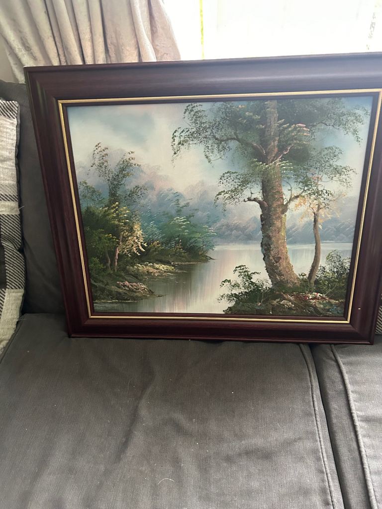 Antique oil painting 