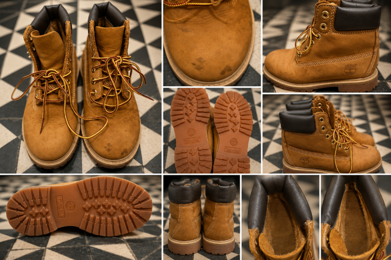 Classic Timberland Boots in Brown Leather – Good Condition