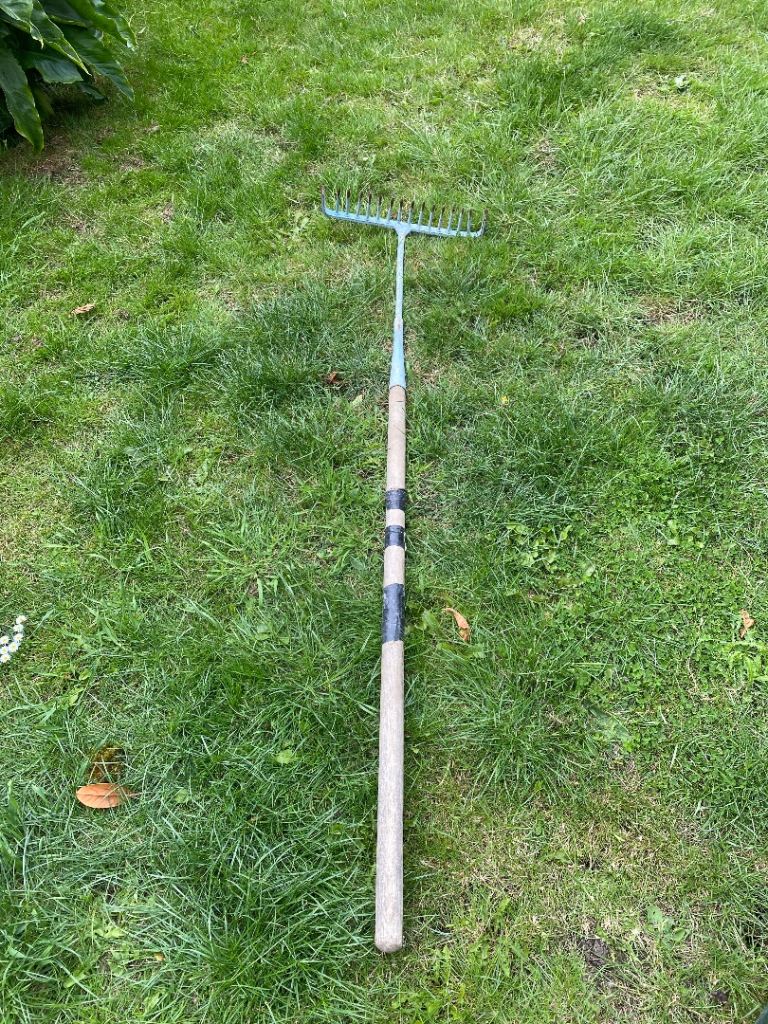 Garden Rake – Metal Head, Good for Leaves