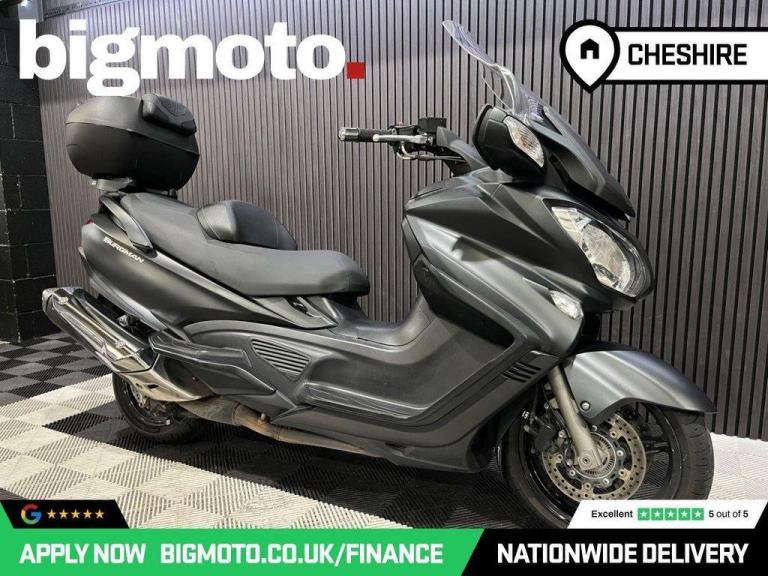 2016 16 SUZUKI BURGMAN 650 FINANCE SPECIALISTS APPLY NOW