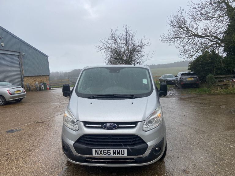 NO VAT.WETBELT DONE YESTERDAY. FORD CUSTOM 6 SEATER CREW 66 REG EURO 6.TREND.P/SENSORS AND CAMERA