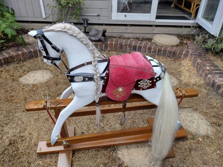 One of a kind collinson rocking horse 