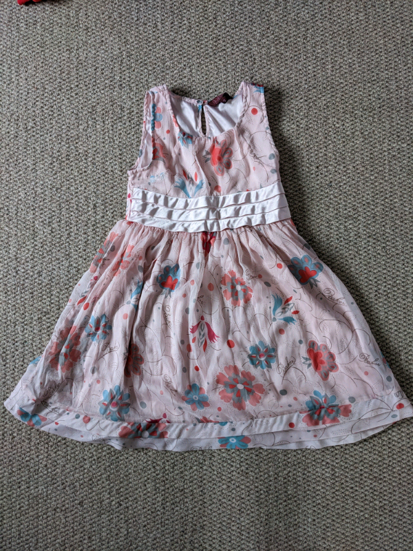 REDUCED Ted Baker Girls 8 year old Pink Occasion Dress Wedding Party