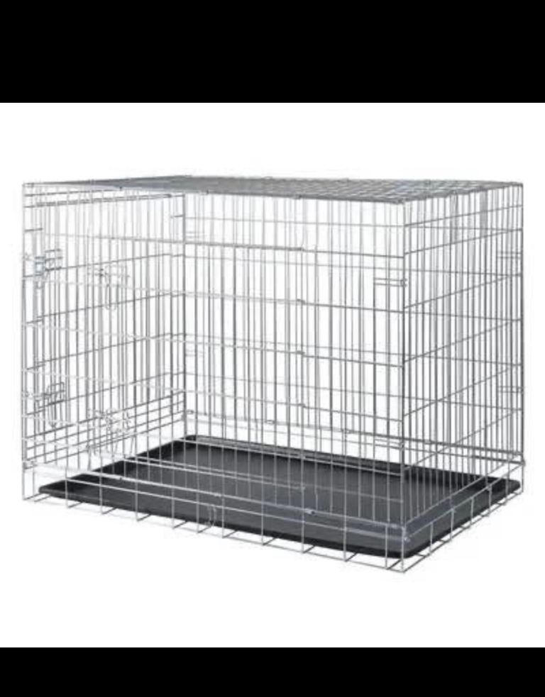 Large/X large dog crate 2 doors , open to offers x