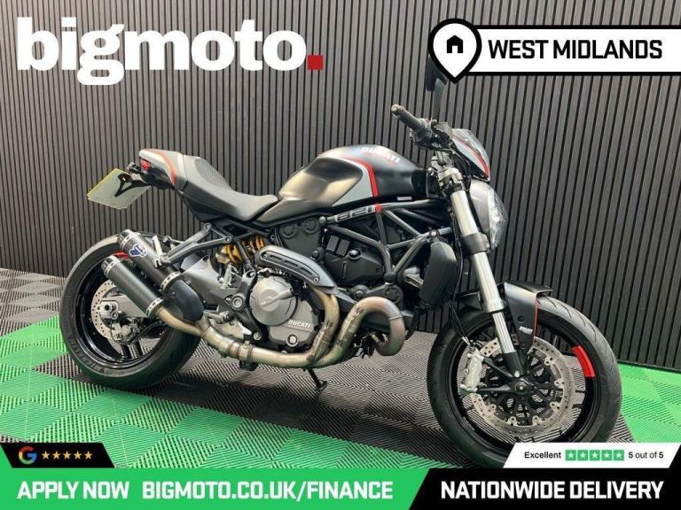 2020 70 DUCATI MONSTER 821 STEALTH FINANCE SPECIALISTS APPLY NOW
