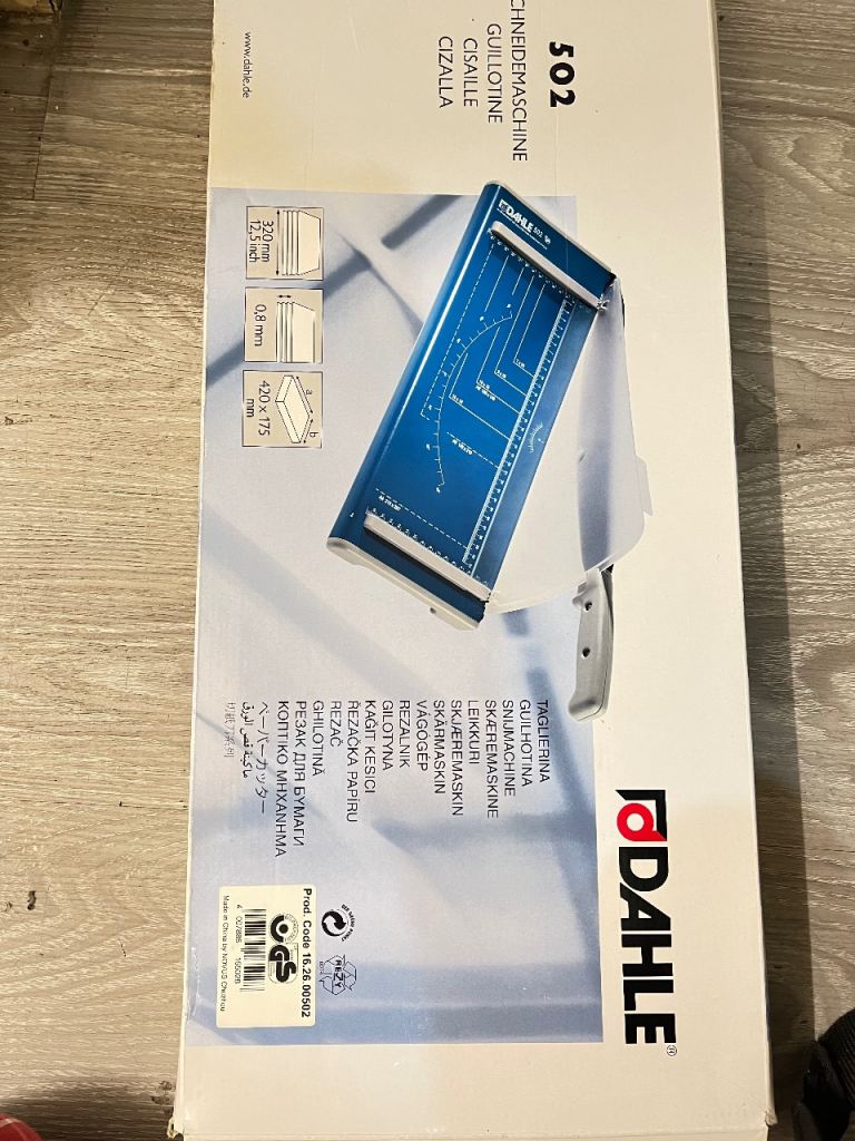 Guillotine 502 dahle 