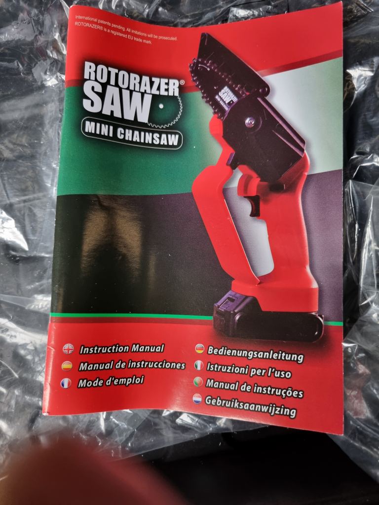 Rotorazer Hand Chainsaw 