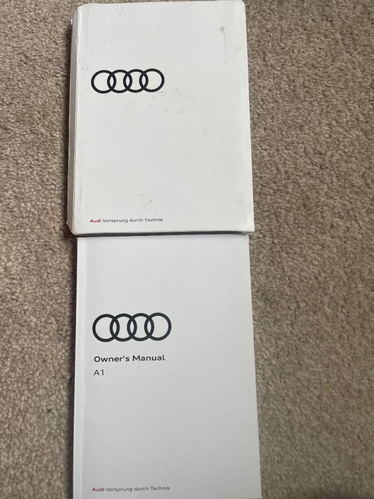 Audi A1 2022 onwards  Owner's Manual and case 