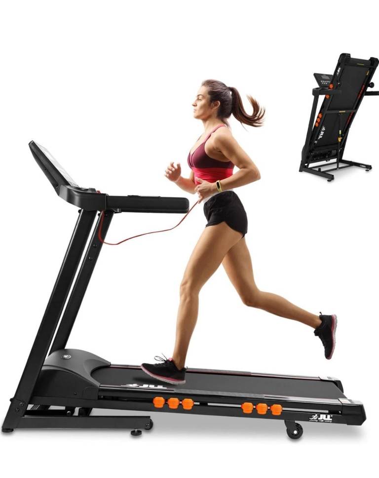 JLL Treadmill – Excellent Condition, Foldable Design