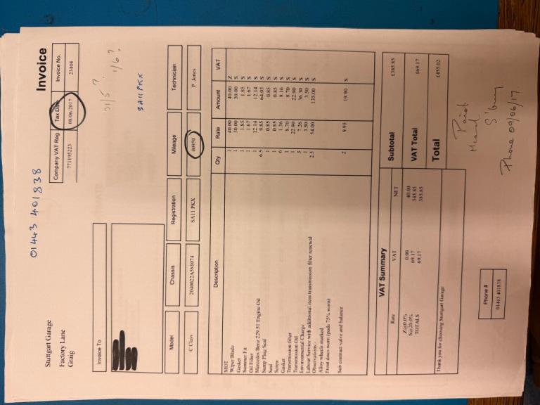 2011 Mercedes-Benz C Class C220 CDI BlueEFFICIENCY Sport 4dr Auto SALOON DIESEL Automatic