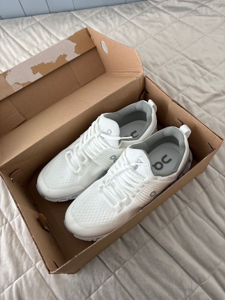 On Cloud Trainers – White, As Good As New