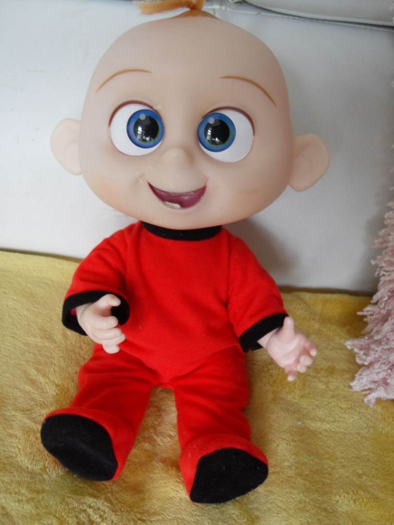 Disney Incredibles Jack-Jack Talking Light Up Electronic Doll 30cm