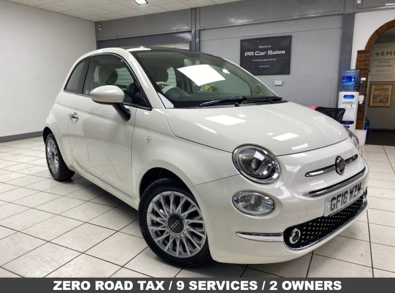 2016 Fiat 500 0.9 TwinAir Lounge Hatchback 3dr Petrol Manual Euro 6 (s/s) (85 bhp) Hatchback Petr...
